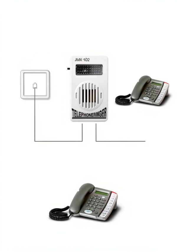 Generic Big Button Amplified Telephone for Hearing Impaired-3