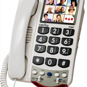 Clarity Big Button Amplified Telephone Easy‑Read 10.5x9.7x2.9 in-0
