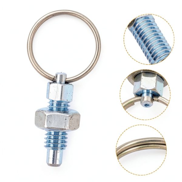 Retractable Spring Plunger Pin 8pcs Set Gatuida 304 Stainless Steel-5
