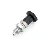 Heyous Stainless Steel Spring Return Knob Plunger M8 Coarse Thread-0
