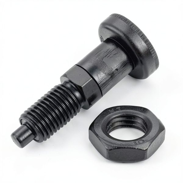 HARFINGTON Push Fit Ball Nose Spring Plunger M12x1.5 6mm Return Knob-2