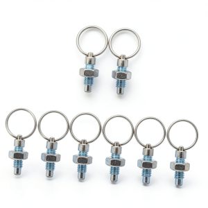 Retractable Spring Plunger Pin 8pcs Set Gatuida 304 Stainless Steel-0