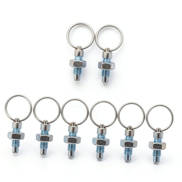 Retractable Spring Plunger Pin 8pcs Set Gatuida 304 Stainless Steel-0