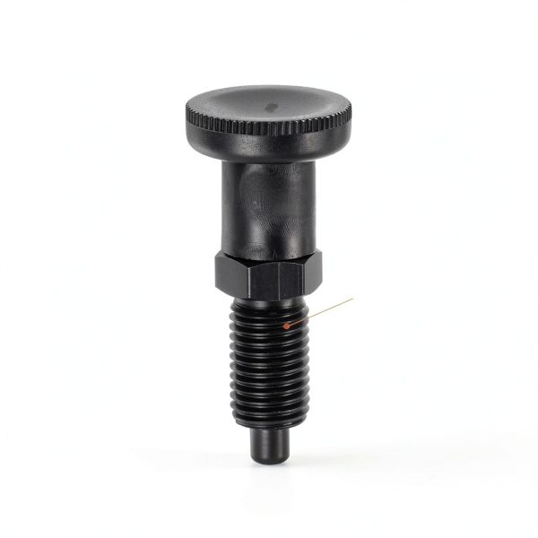 HARFINGTON Push Fit Ball Nose Spring Plunger M12x1.5 6mm Return Knob-1
